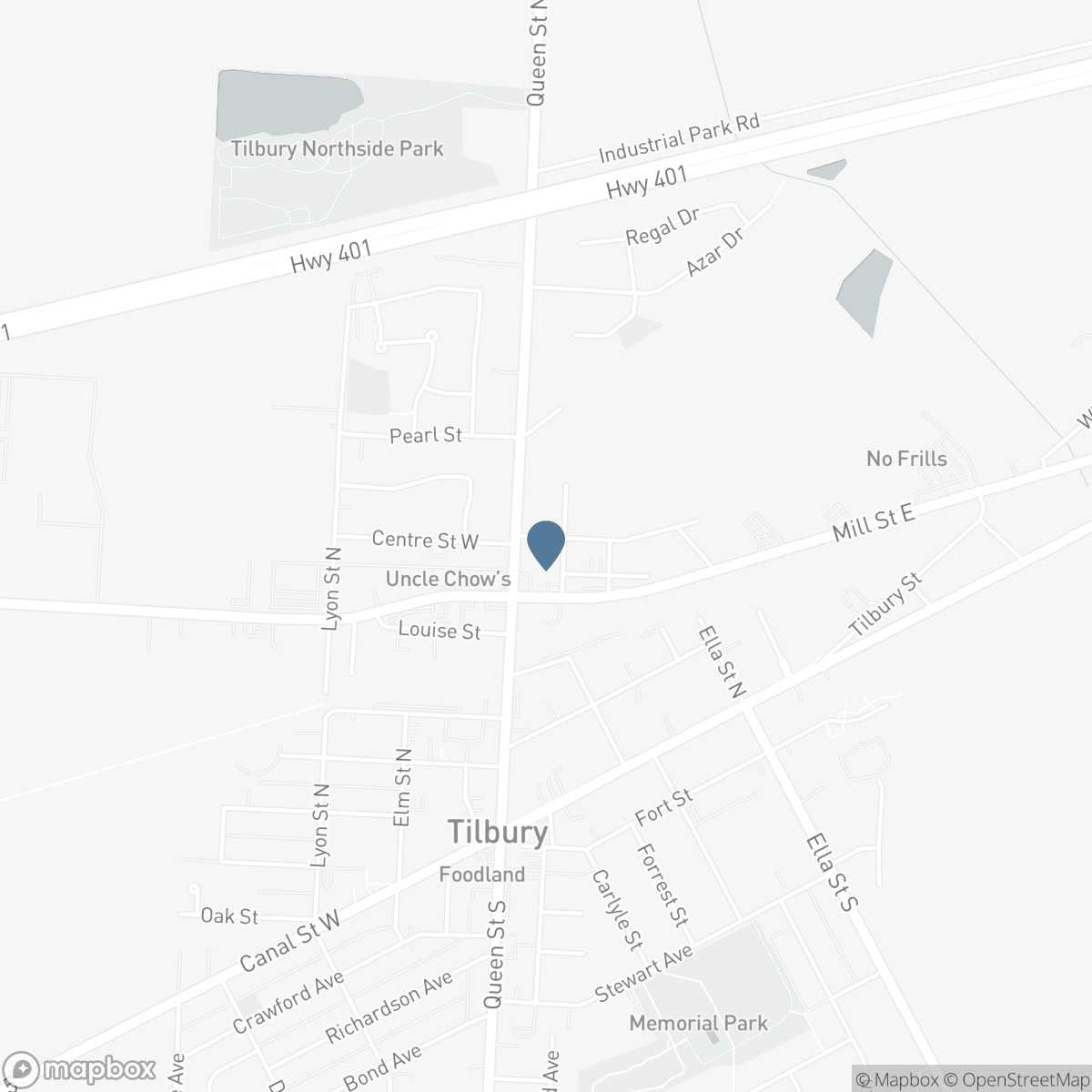 2 CENTRE STREET East, Tilbury, Ontario N0P 2L0